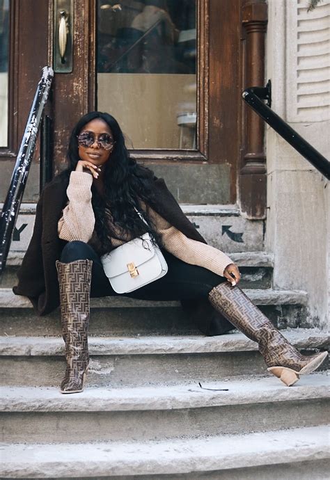 fendi boots outfit